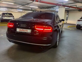 2011 Audi A8 Long III (D4), чёрный, 1350000 рублей, вид 5