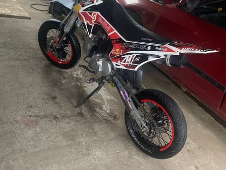 2020 BSE DX 125, красный, 90000 рублей, вид 4
