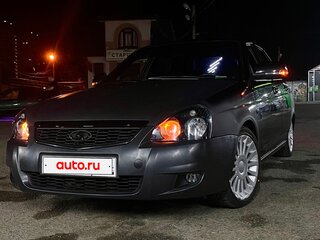 2007 Lada (ВАЗ) Priora I, чёрный, 300000 рублей, вид 1