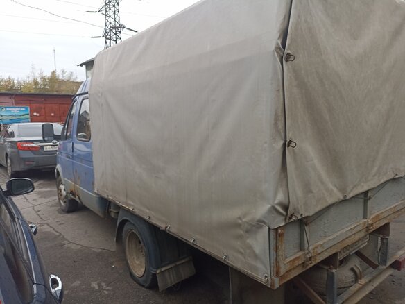2004 ГАЗ ГАЗель (33023/330273) Фермер, голубой, 240000 рублей - вид 4