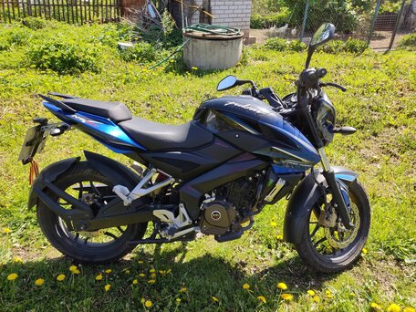 2015 Bajaj Pulsar NS 200, синий, 150000 рублей, вид 3