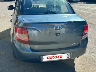 2014 Lada (ВАЗ) Granta I, серый, 420000 рублей, вид 4