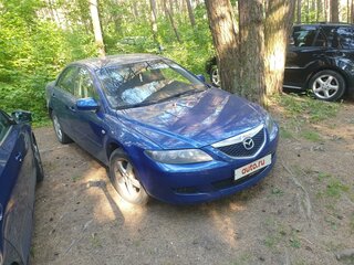 2004 Mazda 6 I (GG), синий, 265000 рублей, вид 2