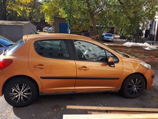 2008 Peugeot 207 I, оранжевый, 490000 рублей, вид 5