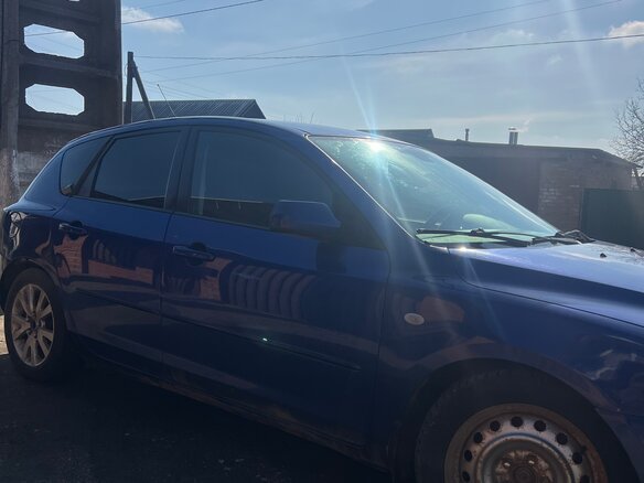 2007 Mazda 3 I (BK) Рестайлинг, синий, 580000 рублей - вид 8