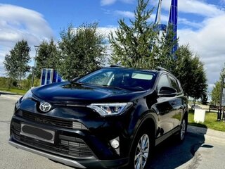 2017 Toyota RAV4 IV (XA40) Рестайлинг, чёрный, 3150000 рублей, вид 3