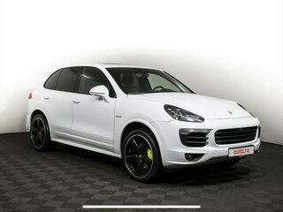 2016 Porsche Cayenne S E-Hybrid II Рестайлинг (958), белый, 3800000 рублей, вид 1
