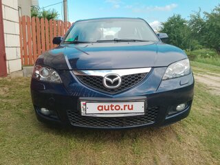2007 Mazda 3 I (BK) Рестайлинг, синий, 580000 рублей, вид 1