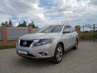 2015 Nissan Pathfinder IV, серебристый, 2100000 рублей, вид 1
