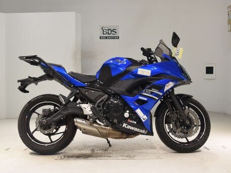 2019 Kawasaki Ninja 650, синий, 600000 рублей, вид 2