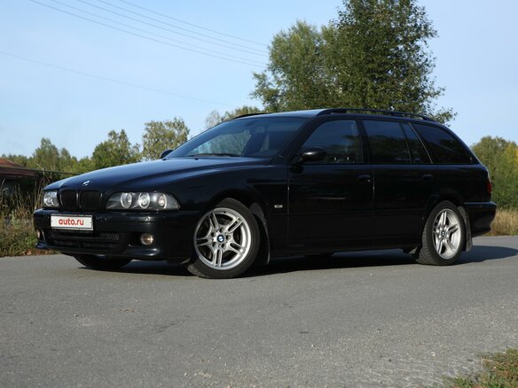 2001 BMW 5 серии 540i IV (E39) Рестайлинг, чёрный - вид 13