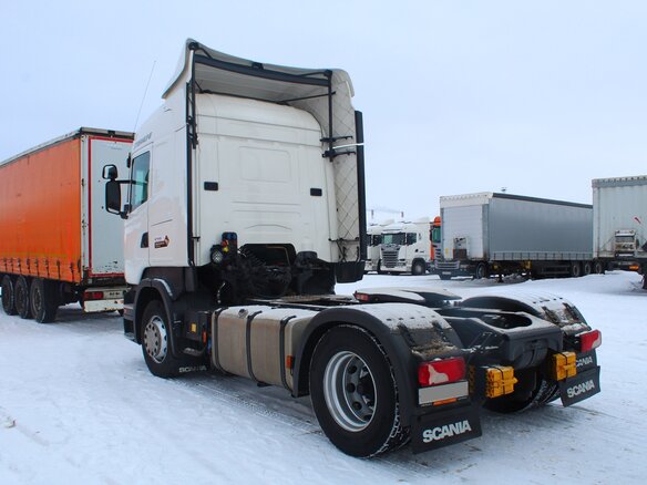 2016 Scania R-Series, белый - вид 3