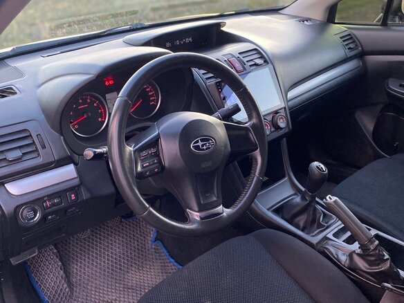 2012 Subaru Impreza IV, серый, 890000 рублей - вид 9