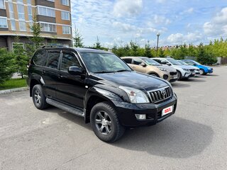 2008 Toyota Land Cruiser Prado 5-speed 120 Series Рестайлинг, чёрный, 2700000 рублей, вид 2