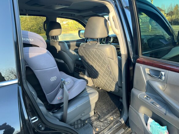2008 Lexus LX 570 III, чёрный, 3200000 рублей - вид 11