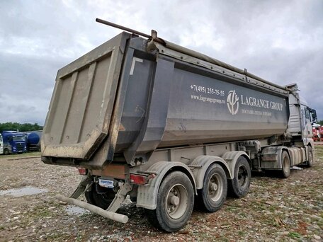 2021 Grunwald Полуприцеп самосвальный, серый, 1539000 рублей, вид 3