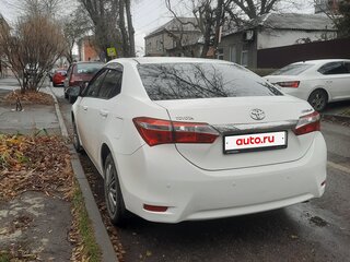 2014 Toyota Corolla XI (E160, E170, E180), белый, 1300000 рублей, вид 5