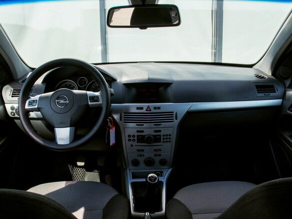 2010 Opel Astra H Рестайлинг, синий, 387000 рублей - вид 17