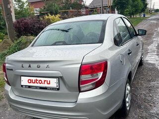 2019 Lada (ВАЗ) Granta I Рестайлинг, серебристый, 495000 рублей, вид 4