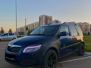 2009 Skoda Roomster I, синий, 700000 рублей, вид 1