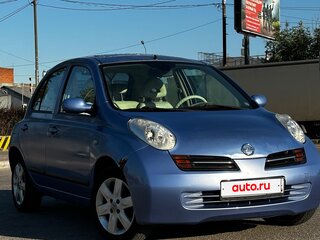 2003 Nissan Micra III (K12), голубой, 370000 рублей, вид 2