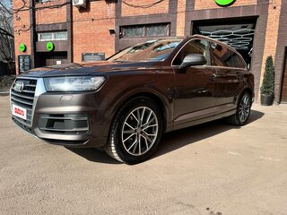 2018 Audi Q7 II (4M), коричневый, 4300000 рублей, вид 1