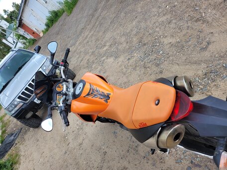 2005 KTM 990 Super Duke, оранжевый, 355555 рублей, вид 2