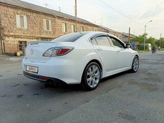 2011 Mazda 6 II (GH) Рестайлинг, белый, 1000000 рублей, вид 4