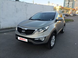 2012 Kia Sportage III, бежевый, 1370000 рублей, вид 1