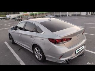 2019 Hyundai Sonata VII (LF) Рестайлинг, серебристый, 2100000 рублей, вид 4