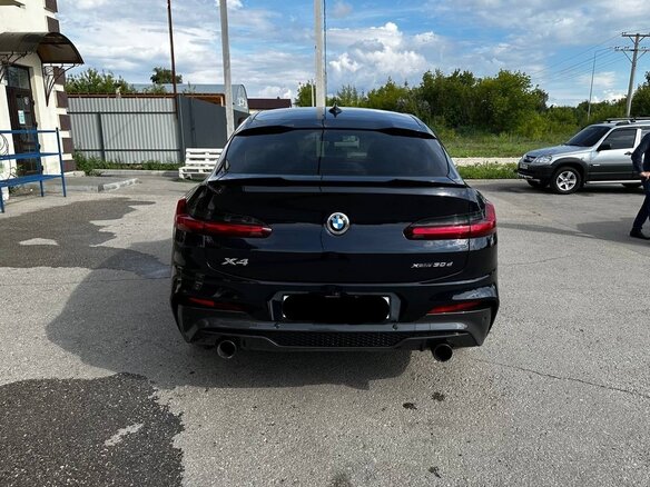 2019 BMW X4 30d II (G02), чёрный, 4400000 рублей - вид 5