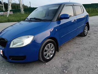 2009 Skoda Fabia II, синий, 400000 рублей, вид 1