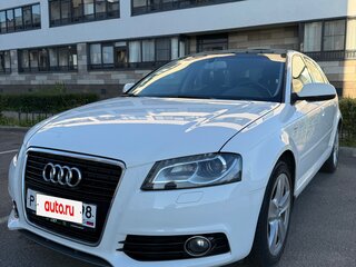 2012 Audi A3 II (8P) Рестайлинг 2, белый, 1150000 рублей, вид 1