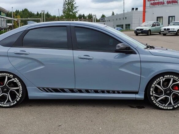 2019 Lada (ВАЗ) Vesta Sport I, серый - вид 2