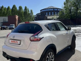 2015 Nissan Juke I Рестайлинг, белый, 1370000 рублей, вид 2