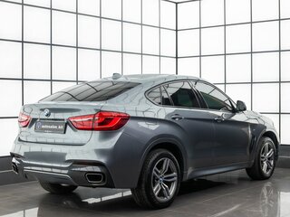 2017 BMW X6 30d II (F16), серый, 3600000 рублей, вид 4