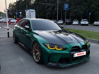 2021 BMW M3 Competition Package VI (G80), зелёный, 12500000 рублей, вид 3