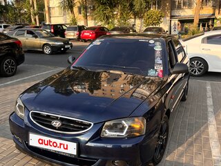 2008 Hyundai Accent ТагАЗ II, синий, 580000 рублей, вид 1
