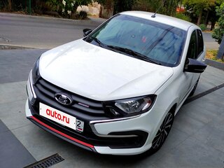 2024 Lada (ВАЗ) Granta Sport I Рестайлинг, белый, 1300000 рублей, вид 2
