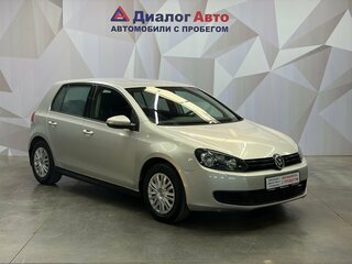2011 Volkswagen Golf VI, бежевый, 670000 рублей, вид 3
