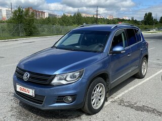 2011 Volkswagen Tiguan I Рестайлинг, синий, 1530000 рублей, вид 1