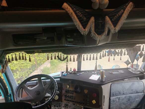1998 Freightliner Century Class, голубой, 1350000 рублей - вид 11