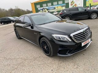 2015 Mercedes-Benz S-Класс AMG 63 AMG Long III (W222, C217), чёрный, 4800000 рублей, вид 2