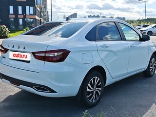 2023 Lada (ВАЗ) Vesta I Рестайлинг (NG), белый, 1250000 рублей, вид 2