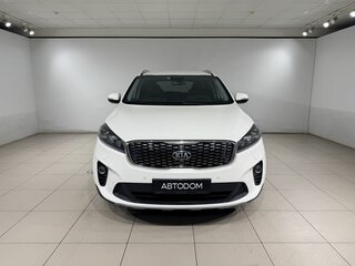 2018 Kia Sorento III Prime Рестайлинг, белый, 1790000 рублей, вид 2