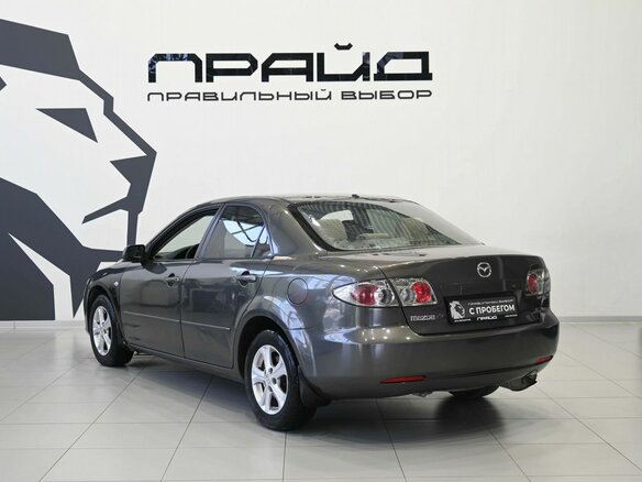 2006 Mazda 6 I (GG) Рестайлинг, серебристый - вид 5