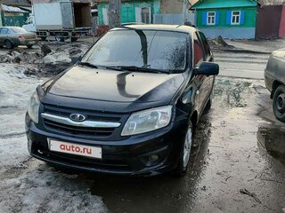 2012 Lada (ВАЗ) Granta I, синий, 260000 рублей, вид 2