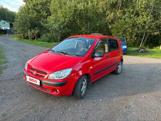2007 Hyundai Getz I Рестайлинг, красный, 425000 рублей, вид 1