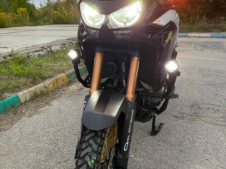 2021 Honda CRF 1100L Africa Twin, чёрный, 1700000 рублей, вид 2