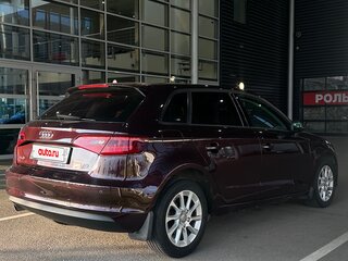 2015 Audi A3 III (8V), пурпурный, 1290000 рублей, вид 3